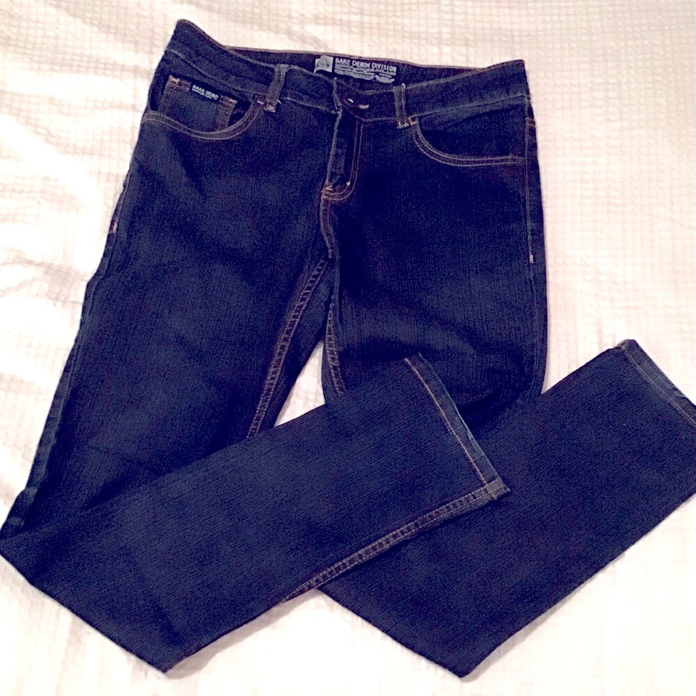 NWOT Bare Denim Low Waist Tapered Fit Jeans